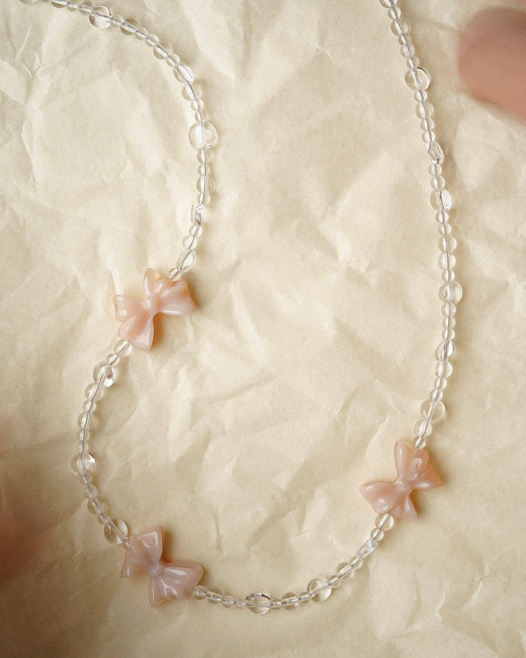 Petite Bow 02 — Necklace
