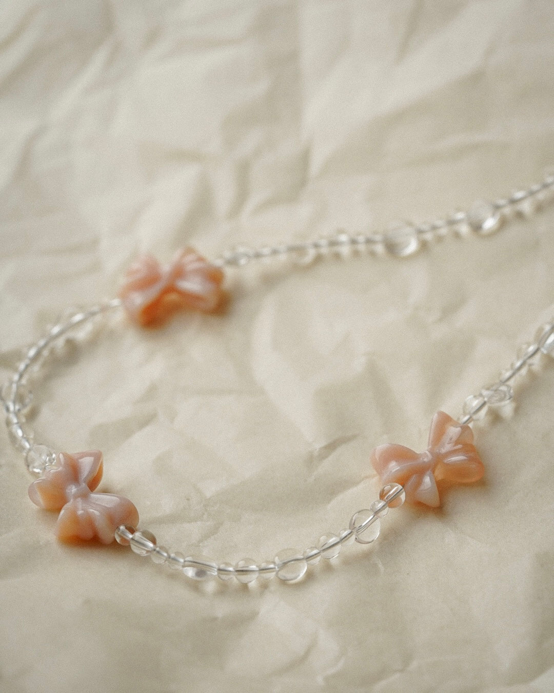 Petite Bow 02 — Necklace